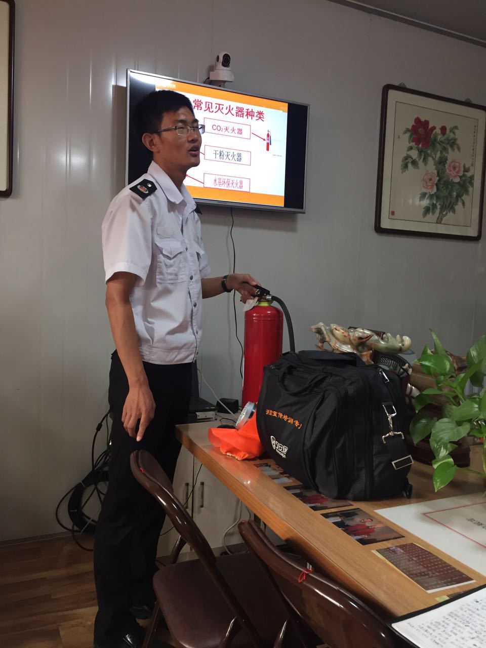 天津天辰物流有限公司舉行消防普及教育活動